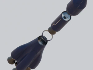 Razzo spaziale Modello 3D