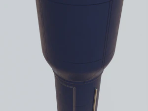 Razzo spaziale Modello 3D