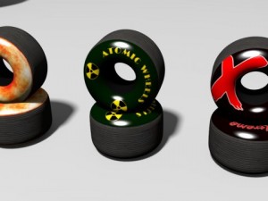 skateboard 3D 모델