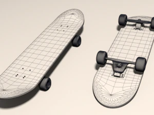 skate Modelo 3D
