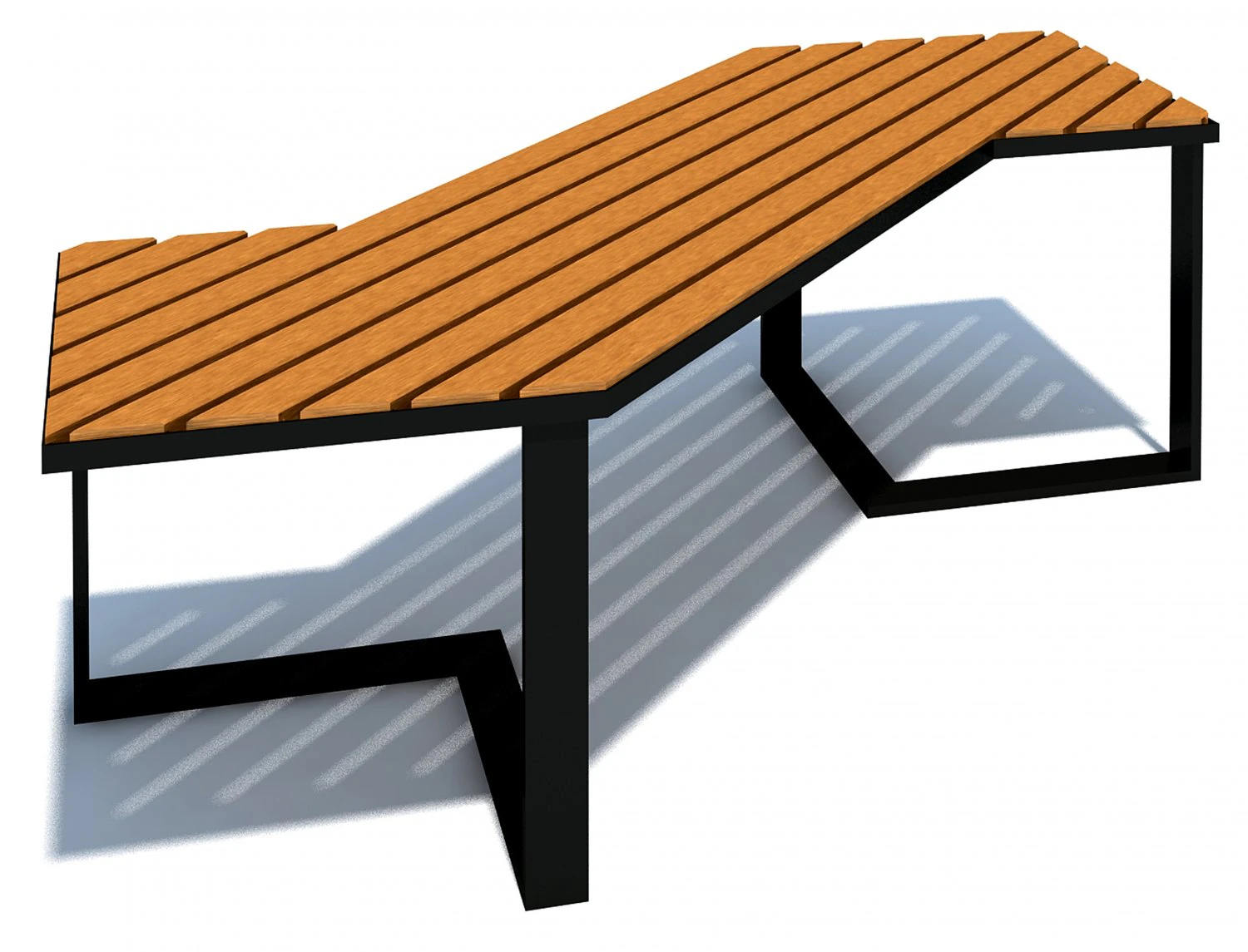 bench001 3D Model .c4d .max .obj .3ds .fbx .stl .blend 