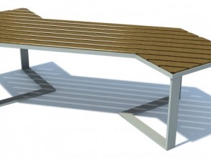 bench001 Modello 3D