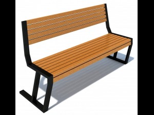 bench007 3D-Modell