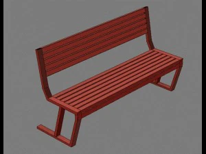 bench007 3D Model