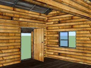 house wood 3D Model