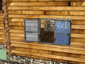 house wood 3D Model