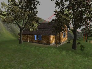 house wood 3D Model