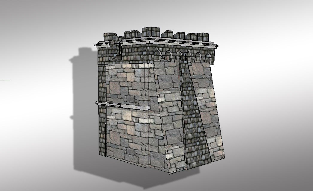 Castle Tower Free 3d Model In Buildings 3dexport