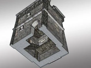 castle tower 3D Model