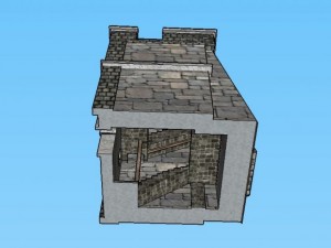 castle tower 3D Model