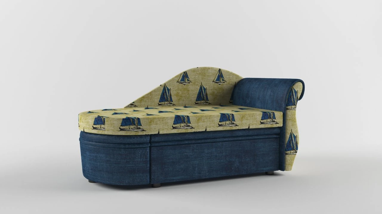 baby sofa 3D Model .c4d .max .obj .3ds .fbx .stl .blend 