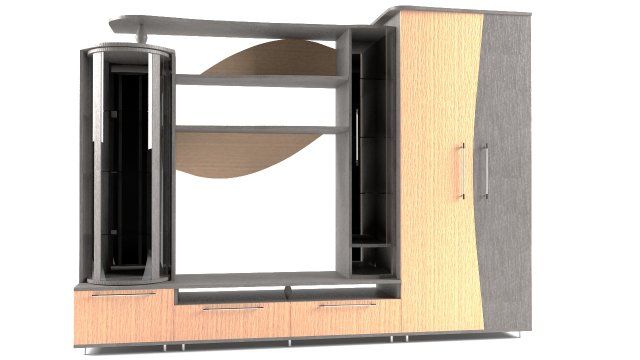 wall 3D-Modell .c4d .max .obj .3ds .fbx .stl .blend 
