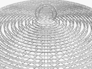 circle square truss modular collection - 10 pcs modular 3D Модель