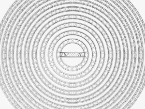 circle square truss modular collection - 10 pcs modular 3D Модель