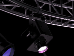 circle square truss 400cm-stage lights Modelo 3D