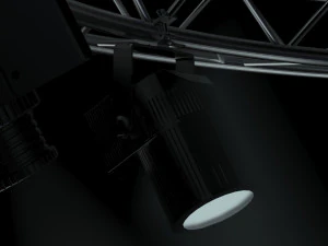 circle square truss 400cm-stage lights 3D Model