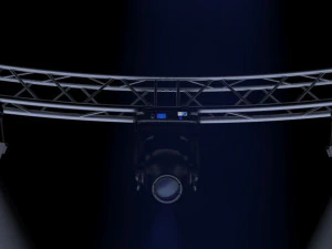 circle square truss 700cm-stage lights 3D Model