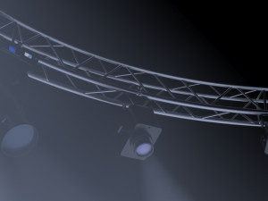 circle square truss 700cm-stage lights Modelo 3D