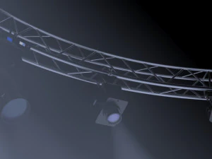circle square truss 700cm-stage lights 3D Model
