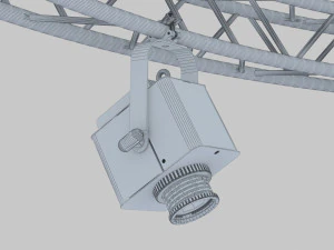 circle square truss 700cm-stage lights 3D Model