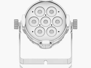 stage light 1 3D Model
