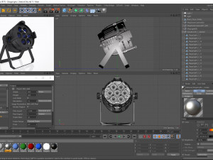 stage light 1 3D Model