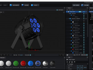 stage light 1 3D Model