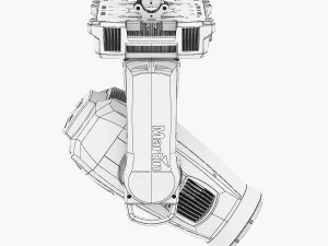 stage light 2 3D Model
