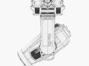 stage light 2 3D Model
