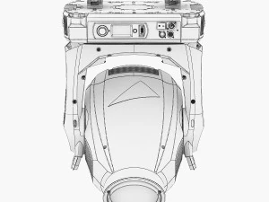 stage light 2 3D Model
