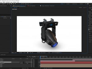 stage light 2 Modello 3D