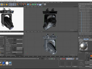 stage light 2 Modello 3D