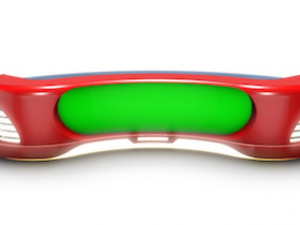 tv studio news desk 11 3D Model