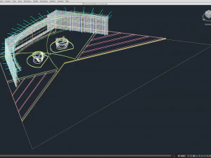 Virtual TV Studio Sets - Collection Vol 7 - 4 PCS DESIGN 3D Model