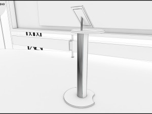 Virtual TV Studio Sets - Collection Vol 7 - 4 PCS DESIGN Modelo 3D