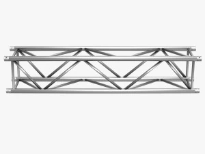 trusses square triangular beam bundle collection - 129 pcs modular 3D Model