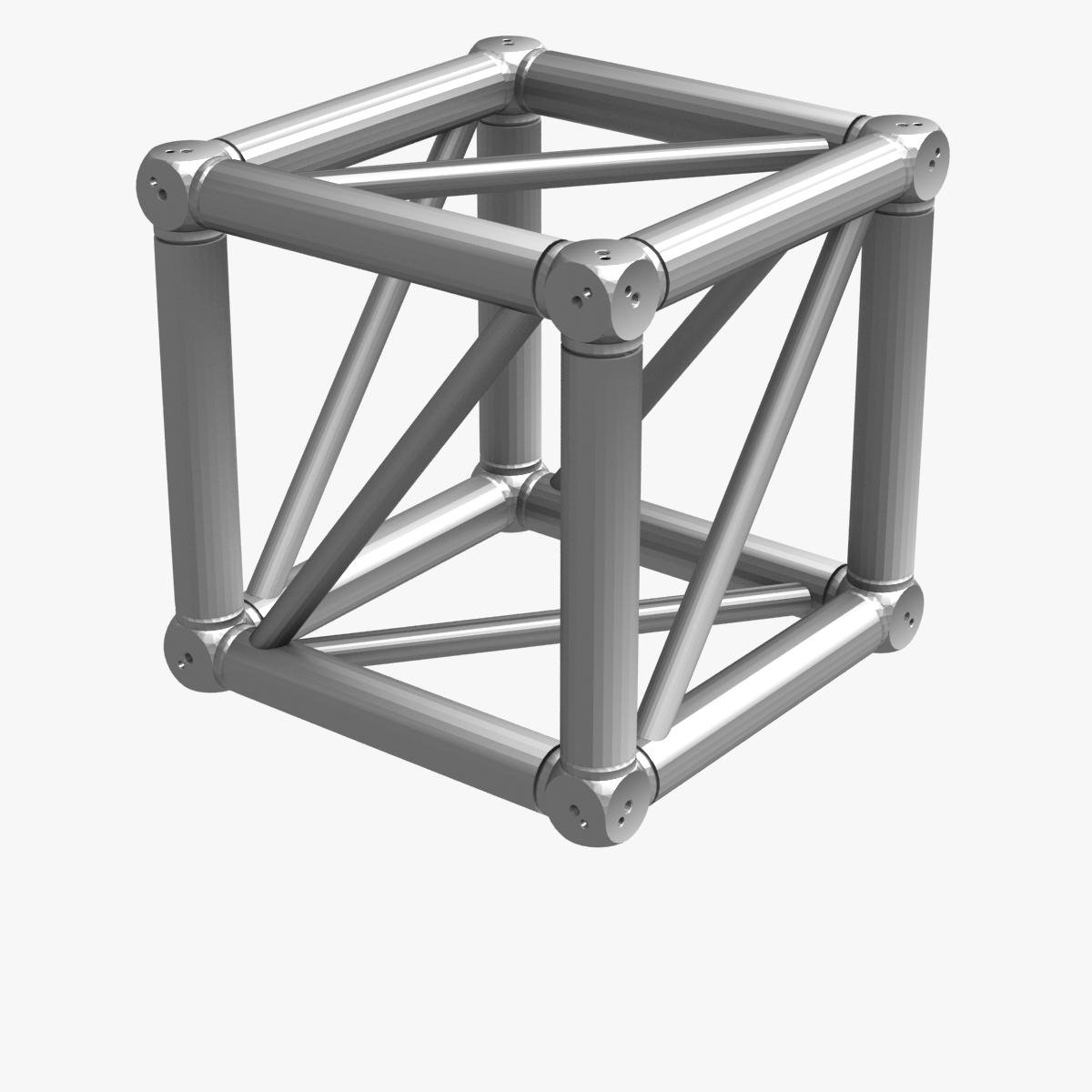 Module object. Квадрат 3д модель. 3d модель квадрата. Ферма квадратная. Четырехгранная ферма.