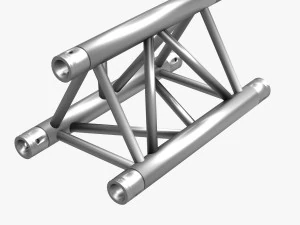 trusses square triangular beam bundle collection - 129 pcs modular 3D Model