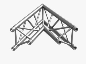 trusses square triangular beam bundle collection - 129 pcs modular Modelo 3D
