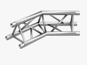 trusses square triangular beam bundle collection - 129 pcs modular 3D Model