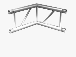 trusses square triangular beam bundle collection - 129 pcs modular 3D Model