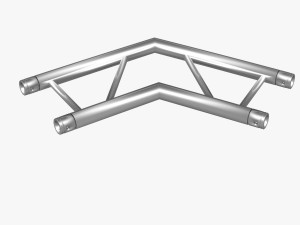 trusses square triangular beam bundle collection - 129 pcs modular Modelo 3D
