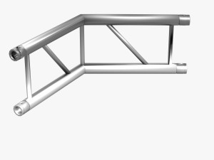 trusses square triangular beam bundle collection - 129 pcs modular Modelo 3D