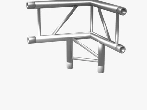 trusses square triangular beam bundle collection - 129 pcs modular 3D Model