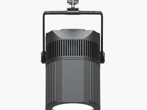 stage lighting collection 4 pieces 3D Model