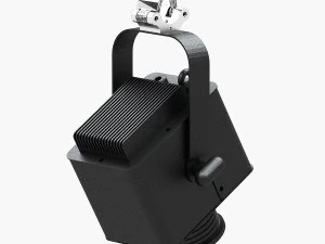 stage lighting collection 4 pieces 3D Model
