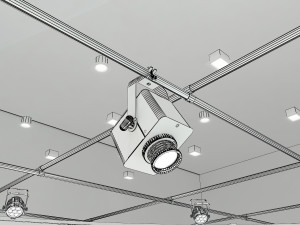 virtual tv studio entertainment set 1 Modèle 3D