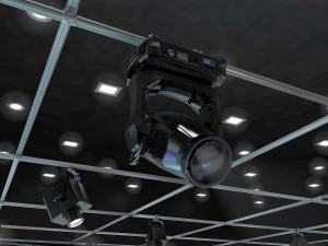 virtual tv studio entertainment set 1 Modèle 3D