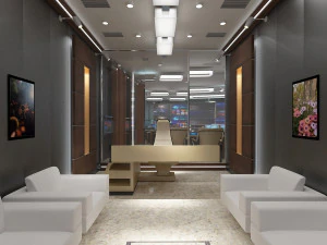 TV Studio Control Room 1 3D Model