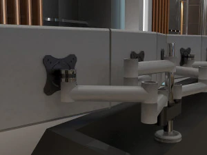 TV Studio Control Room 1 3D Model